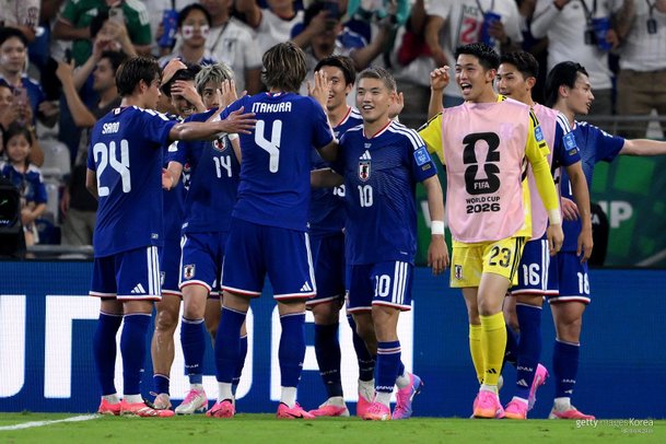 '4득점-4골 차 승리' 일본, 튀니지 4-0 대파→'亞 기록 새로 썼다'